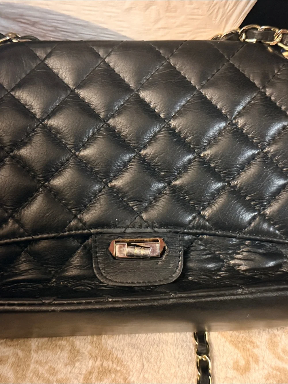 Roberta Rossi Leather Black Shoulder Bag